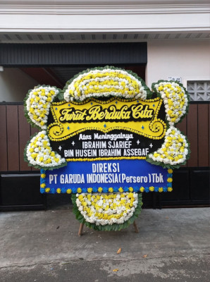 Papan Bunga Duka di Jempang
